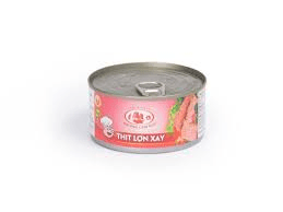 Thịt lợn, thịt bò xay hộp